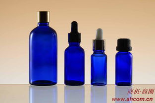 蓝调魅力 精油瓶包装设计如何提升化妆品感官体验